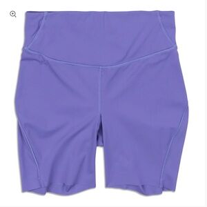 Lululemon like new Base Pace HR 6” running shorts. Size 8. Purple